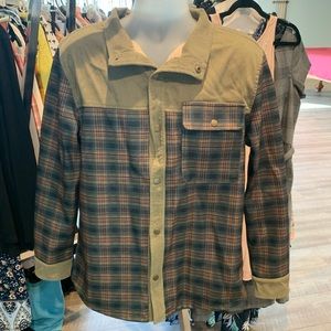 NWOT - Lined Collared Patterned Jacket